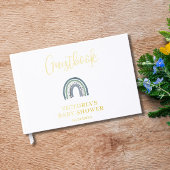 Rainbow Boy Baby Dusche Gästebuch