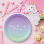 Rainbow Boy Birthday Party Pappteller (Party)