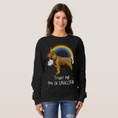 Rainbow Boykin Spaniel Vertrau mir ich bin ein Ein Sweatshirt (Vorne ganz)
