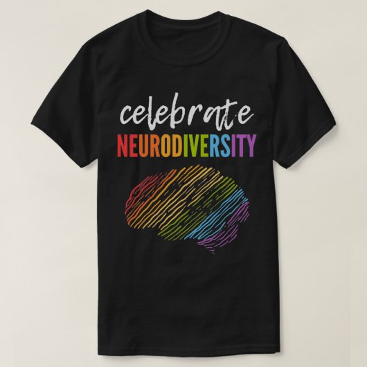 Rainbow Brain Celebrate Neurodiversity Pullover (Design vorne)