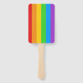 Rainbow Breeze Pride Fächer (Rückseite)