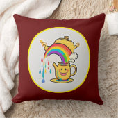 ‚Rainbow Brew‘ Kissen (Decke)