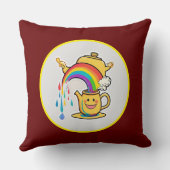 ‚Rainbow Brew‘ Kissen (Rückseite)