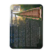 Rainbow Bridge Anpassbares Foto Magnet (Vertikal)