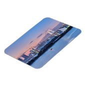 Rainbow Bridge at twilight Magnet (Linke Seite)