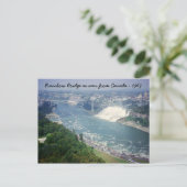 Rainbow Bridge aus Kanada Postkarte (Stehend Vorderseite)