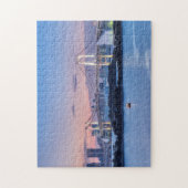 Rainbow Bridge bei Dämmerung Puzzle (Vertikal)