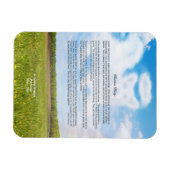 Rainbow Bridge Beileid Magnet (Horizontal)