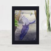 Rainbow Bridge Condolence-Karte Karte (Vorderseite)