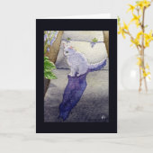 Rainbow Bridge Condolence-Karte Karte (Gelbe Blume)