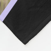 Rainbow Bridge-Falte über dem Foto Name des Tieres Fleecedecke (Ecke)