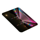 Rainbow Bridge Flexibles Foto Magnet (Rechte Seite)