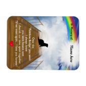 Rainbow Bridge for Ferrets Magnet (Horizontal)