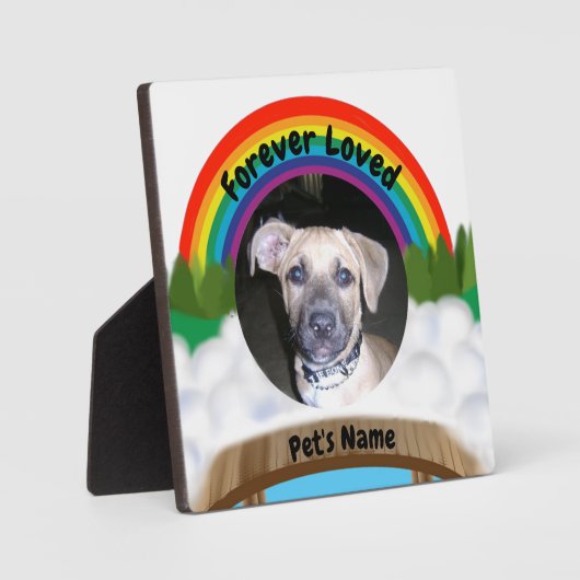 Rainbow Bridge Fotoplatte (Vorderseite)