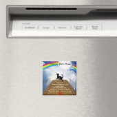 Rainbow Bridge für Katzen Magnet (In Situ (Geschirrspüler))