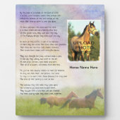 Rainbow Bridge für Pferde individuell gestalten Fotoplatte (Vorderseite)