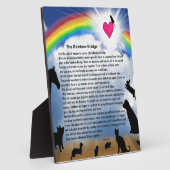 Rainbow Bridge Gedicht Fotoplatte (Seite)