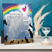 Rainbow Bridge Gedicht Fotoplatte (Seite)