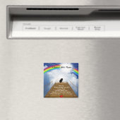 Rainbow Bridge Gedicht für Hamster Magnet (In Situ (Geschirrspüler))