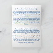 Rainbow Bridge Gedicht für Heimtiere Karte (Innenseite)