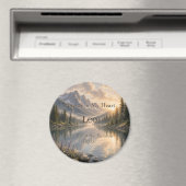 Rainbow Bridge Haustier-Erinnerungsmagnet | Friedl Magnet (In Situ (Geschirrspüler))