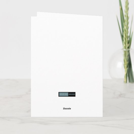 Rainbow Bridge Hunde Beileid Sentiment Karte (Rückseite)