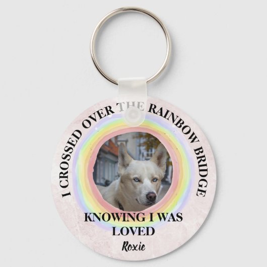 Rainbow Bridge-Hundemachorial, Benutzerdefiniertes Schlüsselanhänger (Vorderseite)