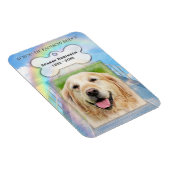 Rainbow Bridge-Hundemeldung Magnet (Rechte Seite)