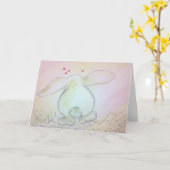 Rainbow Bridge (innen leer) Karte (Gelbe Blume)