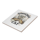 Rainbow Bridge Katze Katze Gedenk Rainbow Bridge V Fliese (Seite)