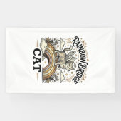 Rainbow Bridge Katze Katze Memorial Rainbow Bridge Banner (Horizontal)