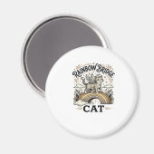 Rainbow Bridge Katze Katze Memorial Regenbogenbrüc Magnet (Vorderseite/Rückseite)