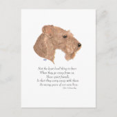 Rainbow Bridge Keepake Postkarte (Vorderseite)