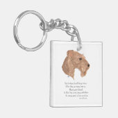 Rainbow Bridge Keepake Schlüsselanhänger (Vorderseite links)