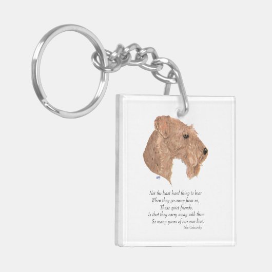 Rainbow Bridge Keepake Schlüsselanhänger (Vorderseite links)