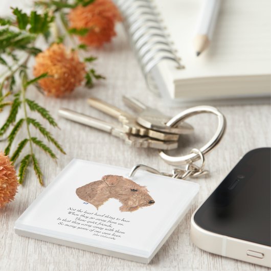 Rainbow Bridge Keepake Schlüsselanhänger (Vorderseite rechts)