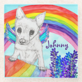 Rainbow Bridge Loss eines Untersetzer aus Hunde