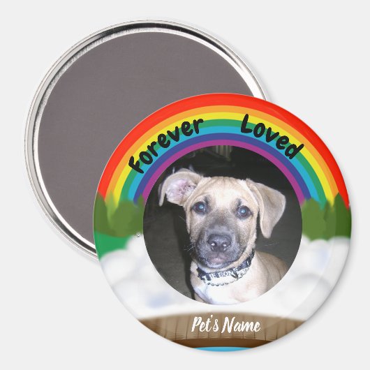 Rainbow Bridge Magnet (Vorderseite/Rückseite)