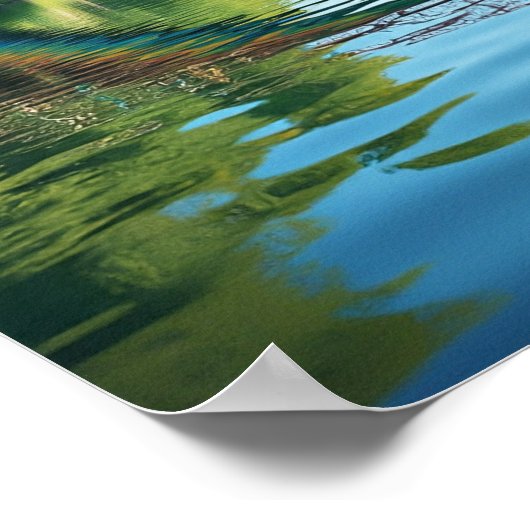 Rainbow-Bridge mit Thicker Poster (Ecke)