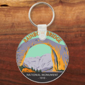 Rainbow Bridge National Monument Utah Vintag Schlüsselanhänger (Vorderseite)