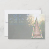 Rainbow Bridge Pet Loss Sympathie Karte (Rückseite)