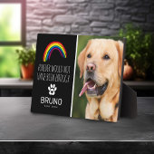 Rainbow Bridge | Pet Memorial Keepake Fotoplatte