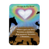 Rainbow Bridge Pets Magnet (Vertikal)