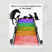Rainbow Bridge Postcard Postkarte (Vorderseite)