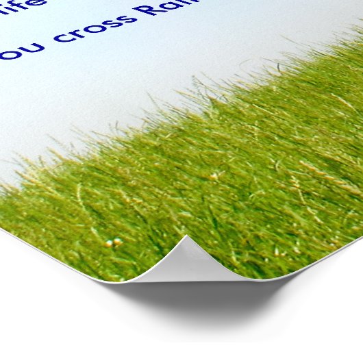 Rainbow Bridge Poster (Ecke)