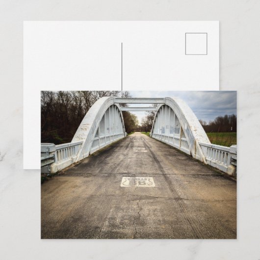 Rainbow Bridge Postkarte (Vorne/Hinten)