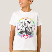 Rainbow Bridge Remembrance - Kids T - Shirt (Vorderseite)