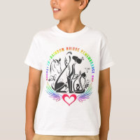 Rainbow Bridge Remembrance - Kids T - Shirt