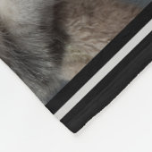 Rainbow Bridge Silver Pet Cat Dog Memorial Fleecedecke (Ecke)