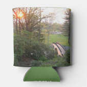 Rainbow Bridge Sunset an der Grove City Uni Dosenkühler (Rückseite)